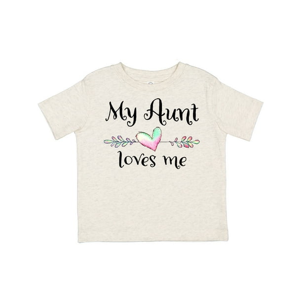inktastic I Heart My Aunt Toddler T-Shirt inktastic I Heart My Aunt Toddler T-Shirt